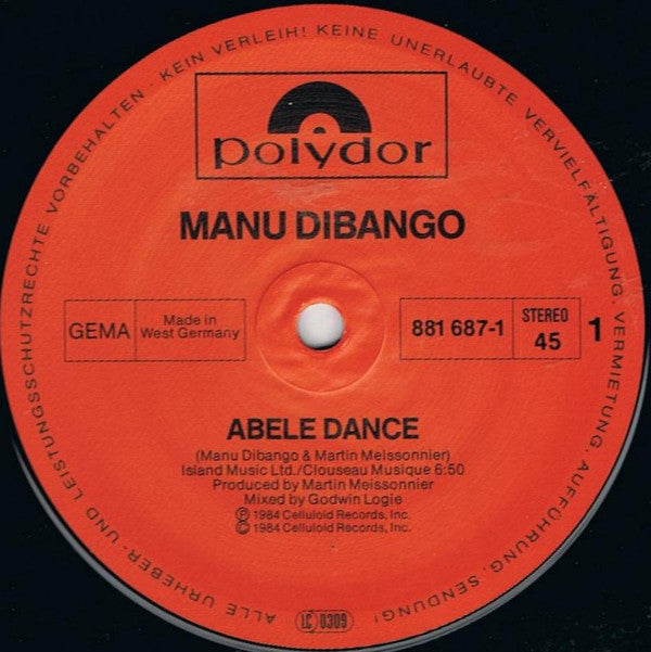 Manu Dibango -Abele Dance