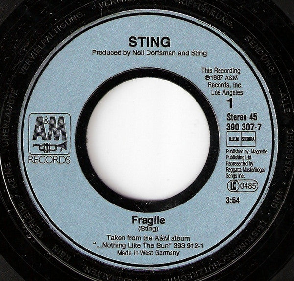 Sting -Fragile / Frágil