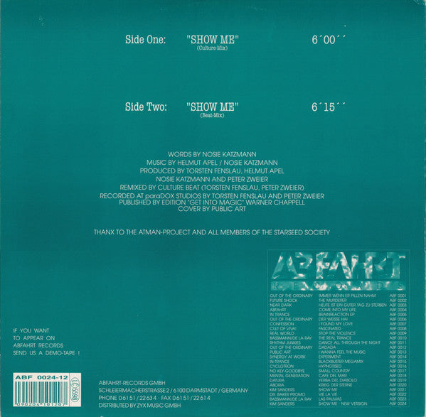 Kim Sanders - Show Me (Remixes)