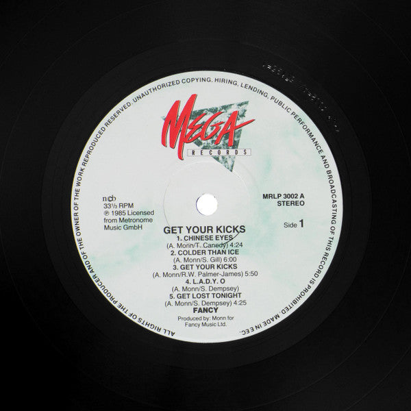 Fancy -Get Your Kicks
