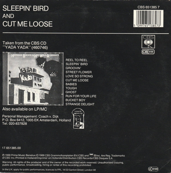 Herman Brood & His Wild Romance -Sleepin' Bird