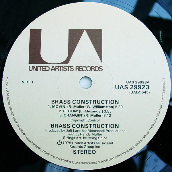 Brass Construction -Brass Construction