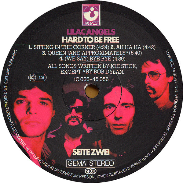 Lilac Angels -Hard To Be Free