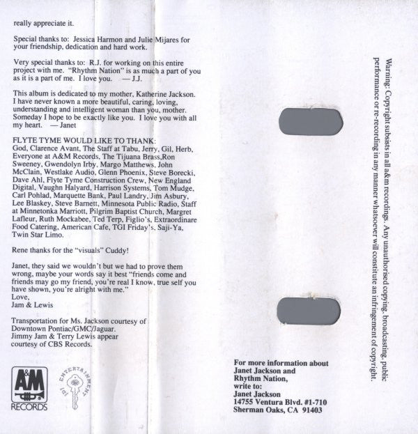 Janet Jackson - Rhythm Nation 1814