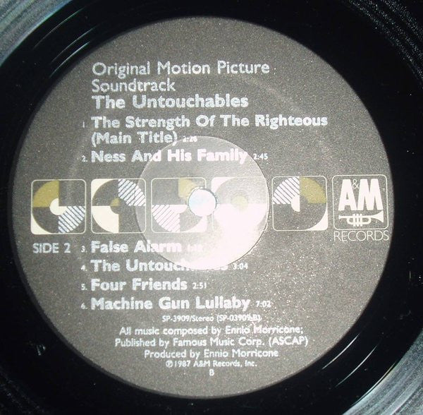 Ennio Morricone -The Untouchables (Original Motion Picture Soundtrack)