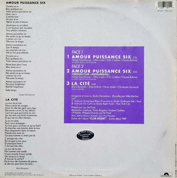 Viktor Lazlo - Amour Puissance Six