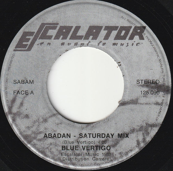 Blue Vertigo -Abadan