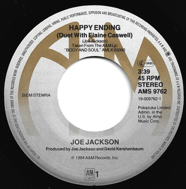 Joe Jackson -Happy Ending