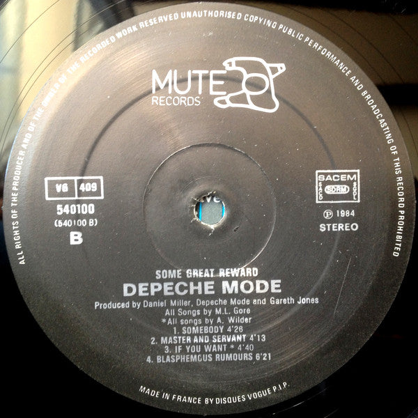Depeche Mode - Some Great Reward