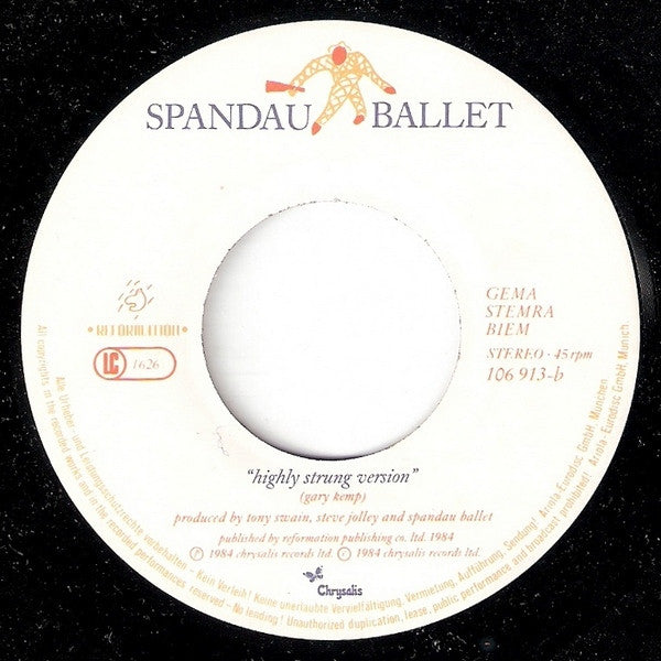 Spandau Ballet -Highly Strung