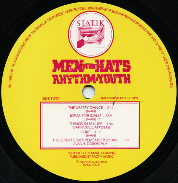 Men Without Hats - Rhythm Of Youth