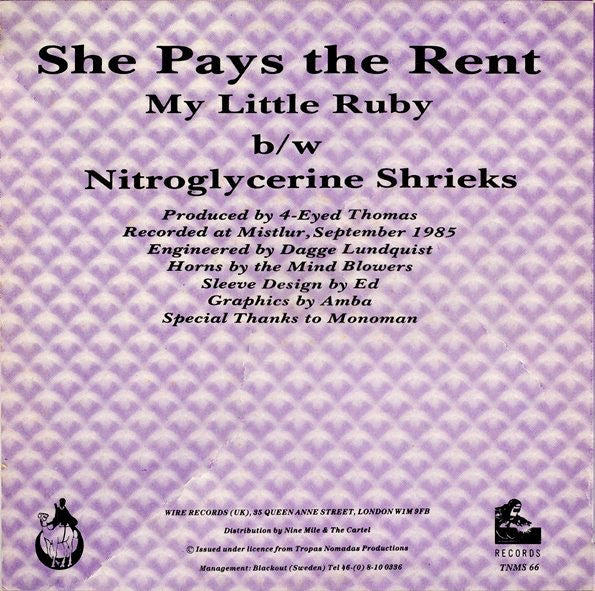 The Nomads (2) -She Pays The Rent