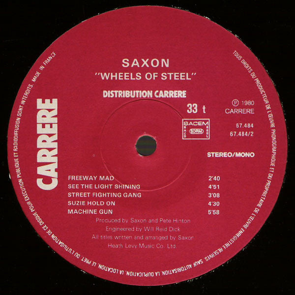 Saxon -Wheels Of Steel