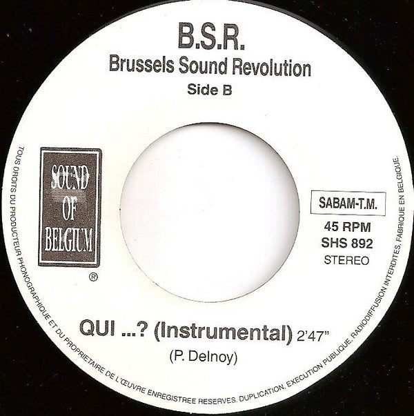 Brussels Sound Revolution -Qui...?