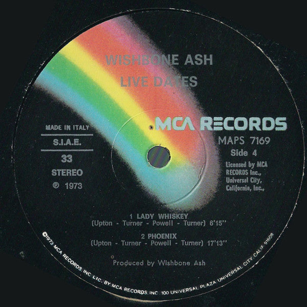 Wishbone Ash -Live Dates