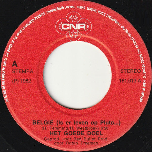 Het Goede Doel -België (Is Er Leven Op Pluto... ?)