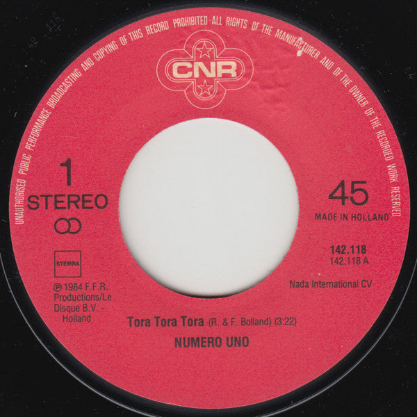 Numero Uno -Tora Tora Tora