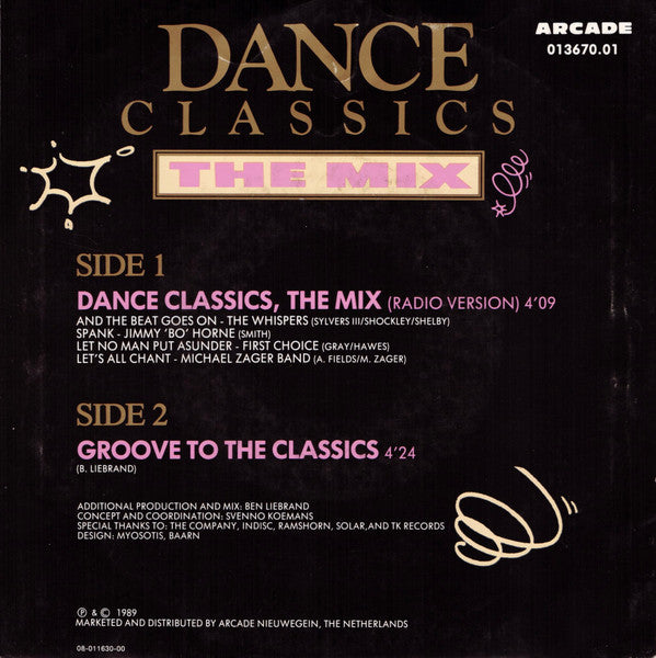 Various -Dance Classics - The Mix