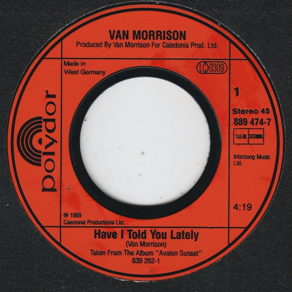 Van Morrison - Have I Told You Lately