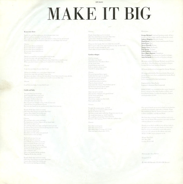 Wham! -Make It Big