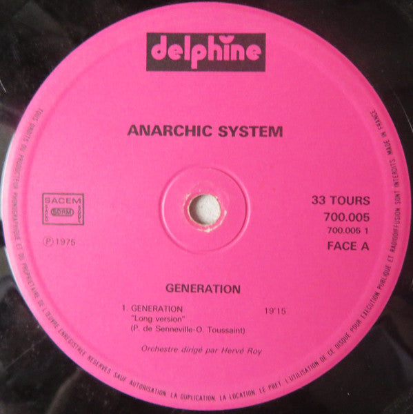 Anarchic System -Generation
