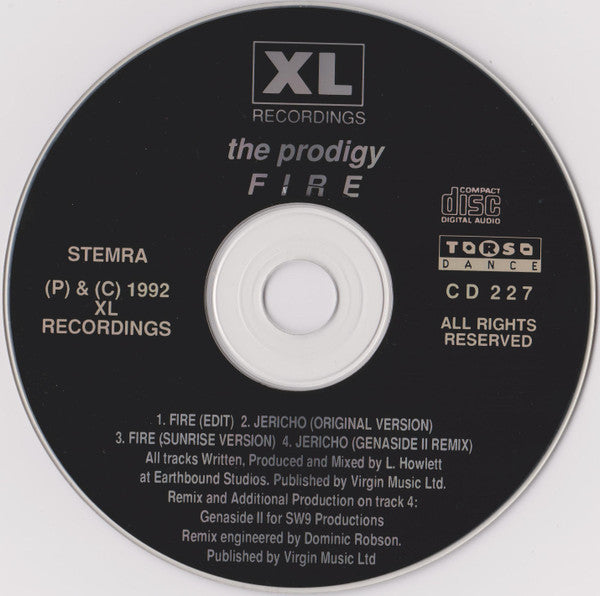 The Prodigy - Fire / Jericho (Strangely Limited Edition)