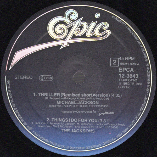 Michael Jackson -Thriller