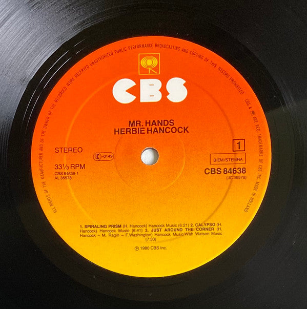 Herbie Hancock -Mr. Hands