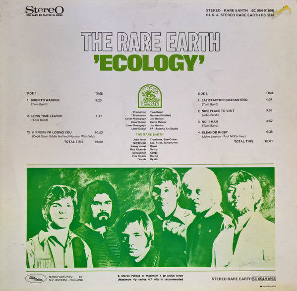 Rare Earth -Ecology