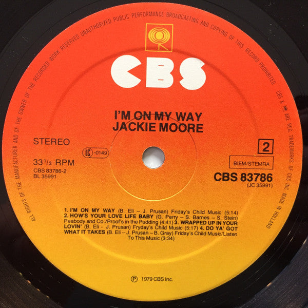 Jackie Moore -I'm On My Way