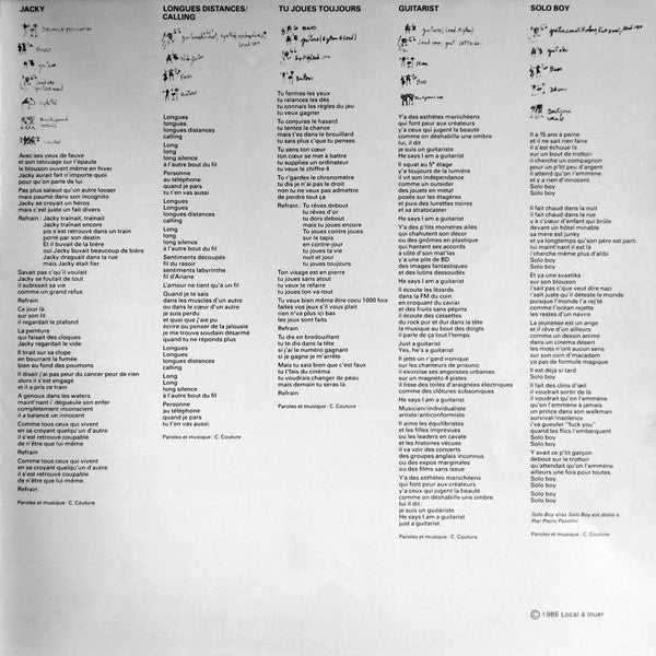 Charlélie Couture - Solo Boys