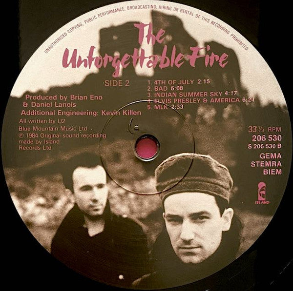 U2 -The Unforgettable Fire
