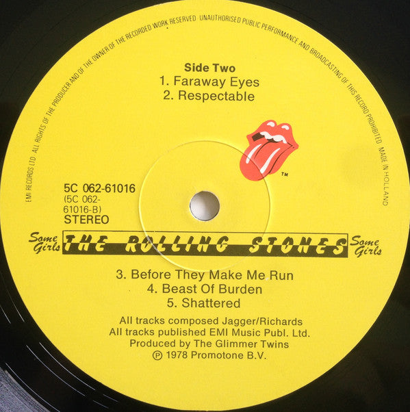 The Rolling Stones -Some Girls