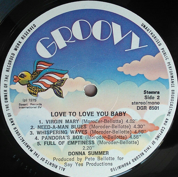Donna Summer -Love To Love You Baby