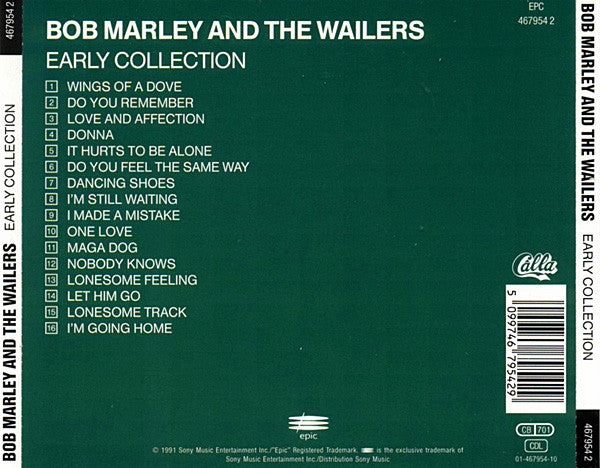 Bob Marley &amp; The Wailers - Early Collection
