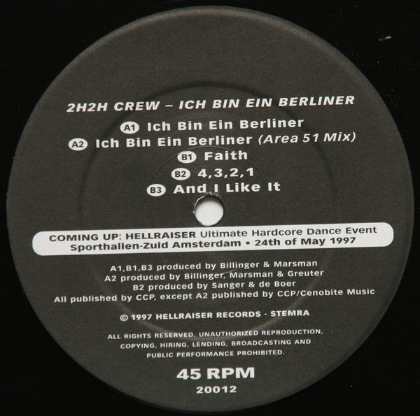 2H2H Crew -Ich Bin Ein Berliner