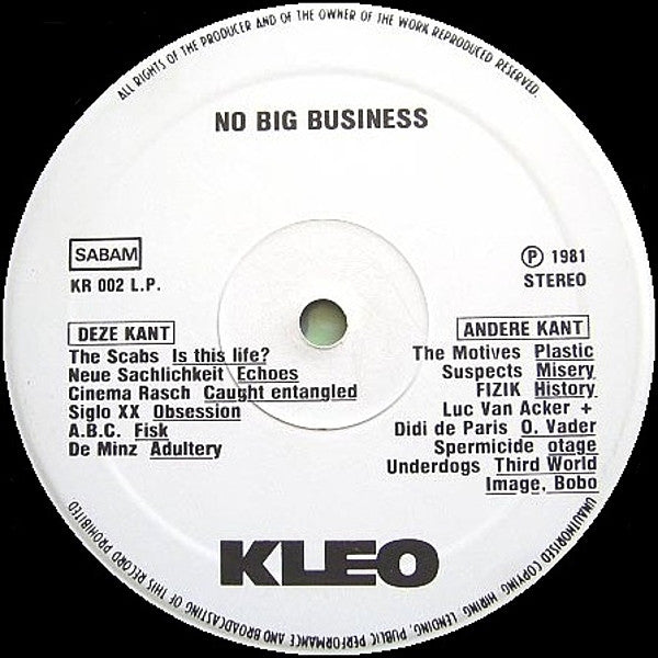 Various -No Big Business