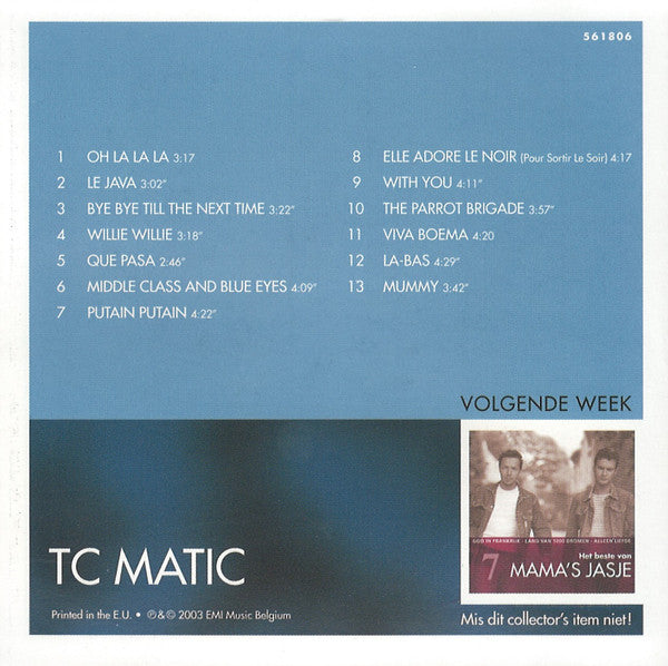 TC Matic -Het Beste Van TC Matic