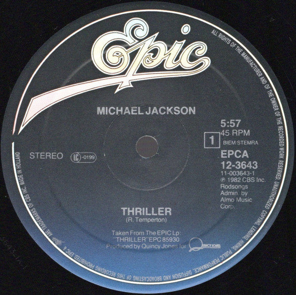 Michael Jackson -Thriller