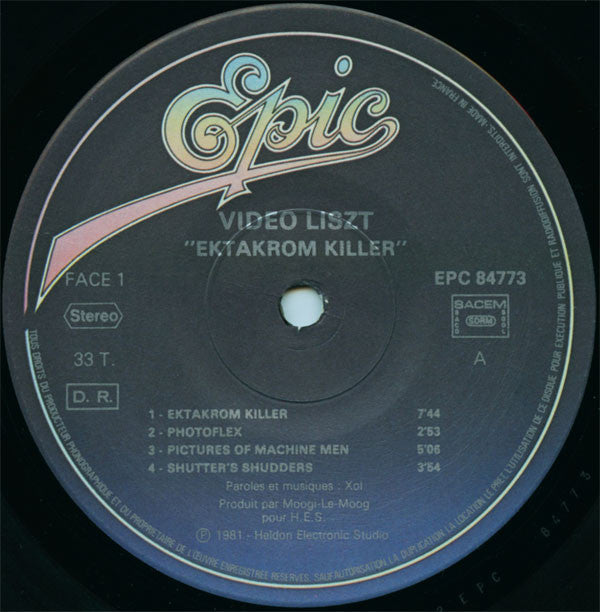 Video Liszt - Ektakröm Killer