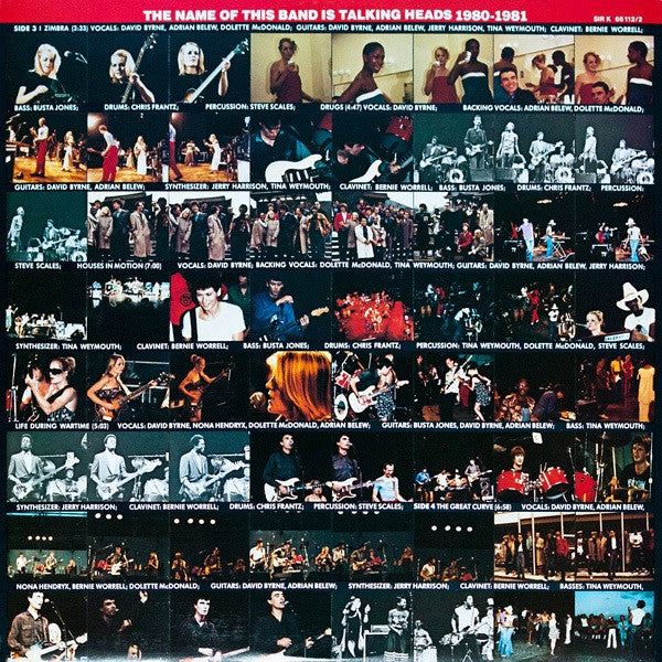 Talking Heads -The Name Of This Band Is Talking Heads