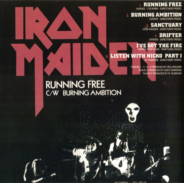Iron Maiden -Running Free · Sanctuary