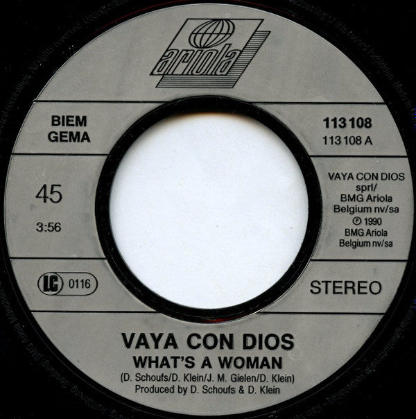 Vaya Con Dios -What's A Woman?