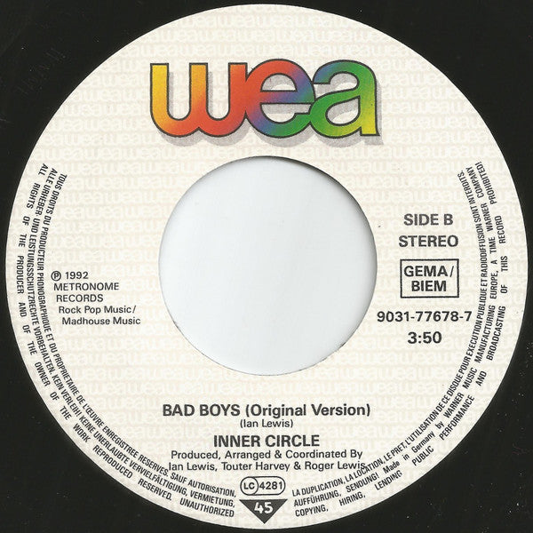 Inner Circle - Sweat (A La La La La Long)