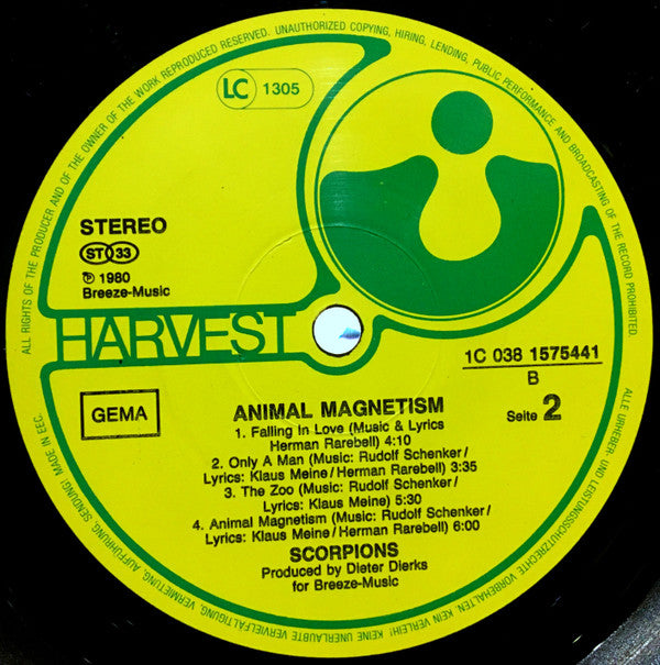 Scorpions -Animal Magnetism