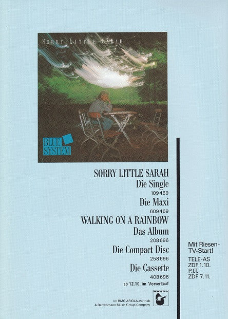 Blue System -Walking On A Rainbow