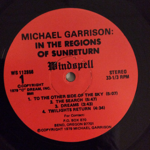 Michael Garrison - In The Regions Of Sunreturn