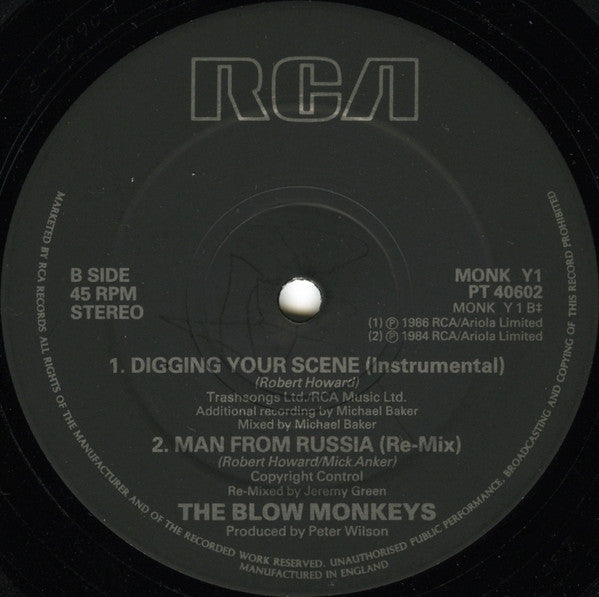 The Blow Monkeys -Digging Your Re-Mix