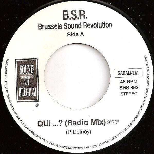 Brussels Sound Revolution -Qui...?
