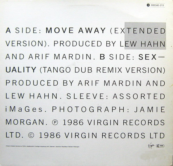 Culture Club - Move Away (Extended)